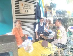 Jelang Nataru, Bhabinkamtibmas Johar Baru Ketua RW dan Warga Agar Menjaga Persatuan dan Kedamaian