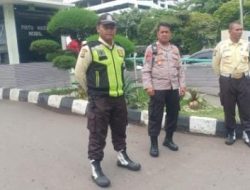 Kanit Sabhara Polsek Cempaka Putih Sampaikan Imbauan Ke Security RS Islam Jakarta