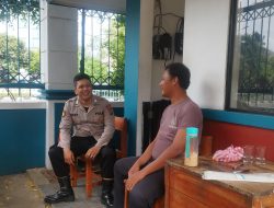 Unit Samapta Polsek Sawah Besar Lakukan Pembinaan Satpam Di Pasar Baru