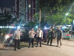 Polsek Kemayoran Bersama Tiga Pilar Melaksanakan Patroli Ops Cipta Kondisi