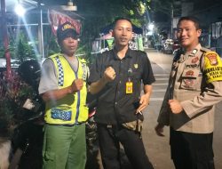 Bhabinkamtibmas Kelurahan Kebon Kosong Melaksanakan Kegiatan Patroli dan Sambang Poskamling