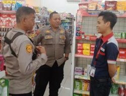 Kapolsubsektor Ahmad Yani Patroli Dialogis ke Minimarket