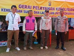 Anggota Polsek Kemayoran Kontrol Gerai Pelayanan Kepolisian