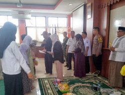 Bhabinkamtibmas Kelurahan Kartini Bersama Tiga Pilar Lakukan Santunan Anak Yatim