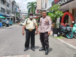 Patroli Dialogis Unit Samapta Polsek Sawah Besar Di Komplek Pertokoan