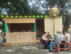 Kapolsek Bersama Danramil dan Camat Johar Baru Laksanakan Pengecekan Pos Pam Natal dan Tahun Baru