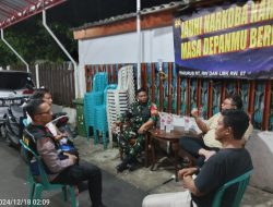 Bhabinkamtibmas dan Babinsa Bersinergi, Ciptakan Suasana Aman di Kampung Rawa Pasca Pilkada dan Jelang Libur Nataru
