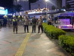 Tiga Pilar Menteng Antisipasi Kerumunan Di Kawasan Bundaran HI
