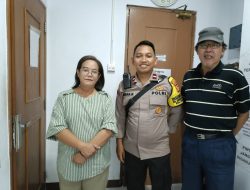 Patroli Bersama Ketua RT dan Bhabinkamtibmas Gunung Sahari Utara Di Gereja Baptis Kalvari