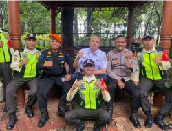 Polsubsektor Monas Timur Gelar Patroli dan Sambang di Stasiun Gambir