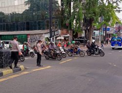 Patroli Sore Patko 1012 Samapta Polsek Metro Gambir Antisipasi Kejahatan dan Lalu Lintas