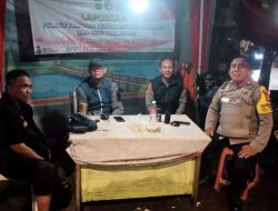 Bhabinkamtibmas Gondangdia Pemantauan Kerawanan Perbatasan Kwitang Kalipasir