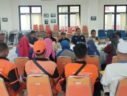 Bhabinkamtibmas Pasar Baru Hadiri Rapat Koordinasi Persiapan Pengamanan Nataru 2024