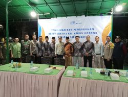 Bhabinkamtibmas Kelurahan Kebon Kosong Monitoring Kegiatan Pemilihan Ketua RW.013