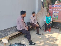 Bhabinkamtibmas Kelurahan Kemayoran Melaksanakan Kegiatan Patroli dan Sambang Dialogis