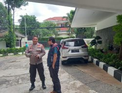 Imbauan Kamtibmas Kasubsi Publikasi Humas Kepada Sekertaris RW. 07 Menteng