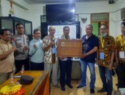 Bhabinkamtibmas Kelurahan Johar Baru Bersama Tiga Pilar Menghadiri Pemilihan Ketua RW 010