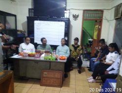 Bhabinkamtibmas Kelurahan Johar Baru Bersama Tiga Pilar Menghadiri Pemilihan Ketua RW 010