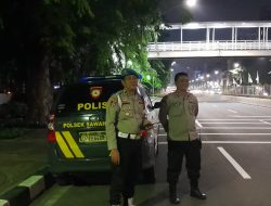 Patroli Mobile Malam Hari Cegah Balapan Liar Di Wilayah Hukum Sawah Besar