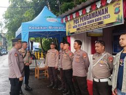 Mewujudkan Keamanan Natal dan Tahun Baru 2025, Polsek Johar Baru Lakukan Pengawasan di Pos Pam