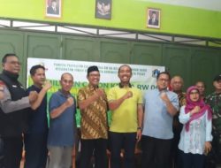 Tiga Pilar Hadiri Pemilihan Ketua RW 06 Kelurahan Johar Baru