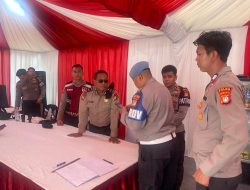 Apel Pengamanan Posko Pam Operasi Lilin Jaya 2024 Di Gereja Katedral