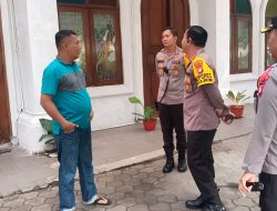 Kapolres Metro Jakarta Pusat Pengecekan Gereja GPKB Jalan Cokroaminoto