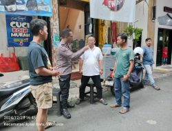 Sambang Wilayah Bhabinkamtibmas Kelurahan Kampung Rawa Cooling System Kamtibmas Dengan Ketua RT dan Warga Dalam Libur Nataru