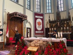 Sterilisasi Gereja Katedral untuk Pengamanan Natal 2024 Berlangsung Lancar