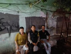 Bhabinkamtibmas Gunung Sahari Utara Sambangi Warga Tingkatkan Keamanan Menjelang Libur Nataru