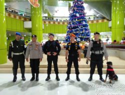 Polsek Metro Gambir Pastikan Keamanan di Stasiun Gambir Jelang Libur Akhir Tahun