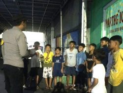 Peningkatan Keamanan Liburan Natal dan Tahun Baru, Bhabinkamtibmas Galur Imbau Remaja Hindari Tawuran