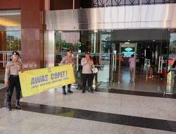 Bentuk Kepedulian Polri, Imbau Pengunjung Agar Jaga Barang Bawaannya