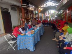 Bhabinkamtibmas Kelurahan Harapan Mulia Melaksanakan Dan Memonitoring Kegiatan Jumat Keliling