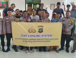 Cooling System Dalam Operasi Mantap Praja Jaya 2024 Di Kelurahan Kartini