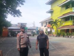 Bhabinkamtibmas Johar Baru Sambang ke SMK Negeri 31 Jakarta, Imbau Keamanan Sekolah Selama Libur Nataru