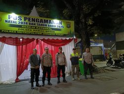 Patroli Malam Tiga Pilar Sawah Besar Dalam Oprasi Lilin Jaya 2024