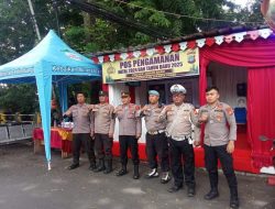 Mewujudkan Keamanan Natal dan Tahun Baru 2025, Polsek Johar Baru Lakukan Pengawasan di Pos Pam