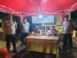 Patroli Tiga Pilar Menteng Pemantauan Perbatasan Menteng Tenggulun