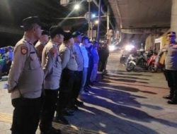 Apel Persiapan Patroli Cipta Kondisi Tiga Pilar Bersama Pokdarkamtibmas Dipimpin Kapolsek Cempaka Putih