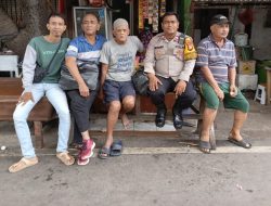 Bhabinkamtibmas Kelurahan Kemayoran Melaksanakan Kegiatan Patroli dan Sambang Dialogis