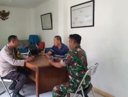 Cegah Kejahatan di Libur Panjang Nataru Bhabinkamtibmas Pasar Baru Dan Babinsa Sambangi Rumah Kos Dan Pemukiman