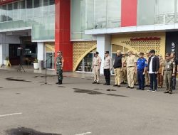 Apel Persiapan Pengamanan Malam Tahun Baru Oleh Tiga Pilar Kecamatan Cempaka Putih