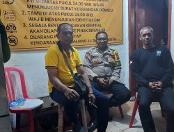 Bhabinkamtibmas Kelurahan Sumur Batu Melaksanakan Kegiatan Patroli dan Sambang Poskamling