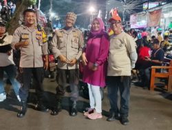 Bhabinkamtibmas Pegangsaan Pemantauan Giat Final Turnamen Sepak Bola Antar Club Rw 08