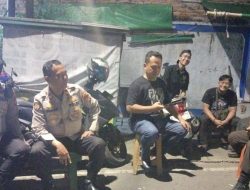 Kapolsek Sawah Besar Pantau Keamanan Malam Tahun Baru 2025