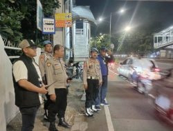 Polsek Cempaka Putih Amankan Perayaan Malam Tahun Baru