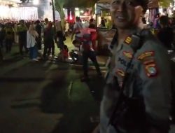 Polsek Metro Menteng Pengamanan Malam Pergantian Tahun Baru 2025 Di Kawasan Bundaran HI