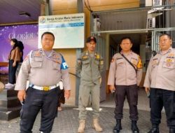 Polsek Cempaka Putih Laksanakan Pengamanan Ibadah Awal Tahun Di Gereja Muria