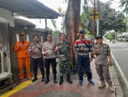 Pengamanan Ibadah Tahun Baru Di Gereja GMIST Bait Allah